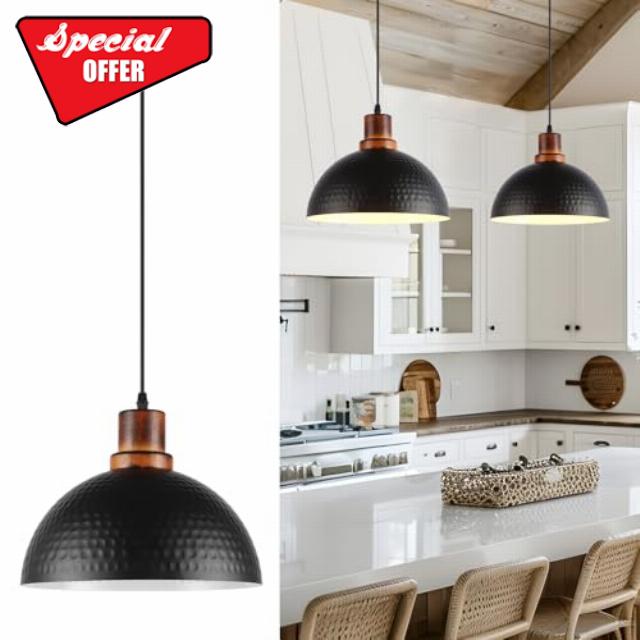 Black Pendant Lights Kitchen Island