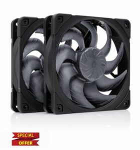 Noctua NF-A12x25 G2 PWM Sx2-PP chromax.Black