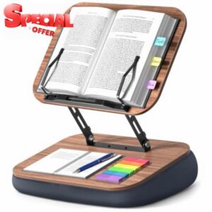 Lap Bean Bag Book Holders for Reading Hands Free