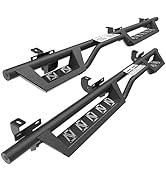 Crew Cab Running Boards Side Steps Compatible with 2019-2025 Chevy Silverado & GMC Sierra 1500 (E...