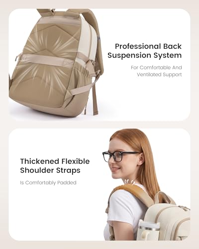 Waterproof Work Bag for Nurse Teacher Office Daily Commute with Accessory Pouch