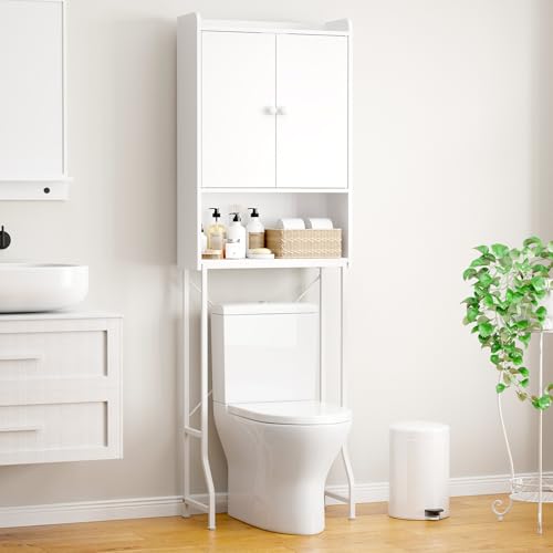 Anti-Tip Bathroom Storage Cabinet