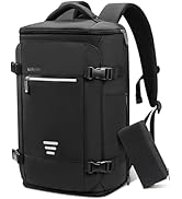 Backpack for Men Slim & Expandable Travel Laptop Backpack with USB Charging Port Water Resistant ...