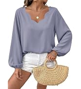 Astylish Womens Plaid Ruffle Peter Pan Neck Blouse Casual Long Sleeve Gingham Trendy Tops Work Ch...
