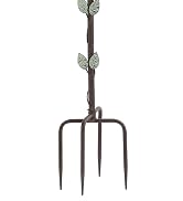 Gazing Ball Display Holder with Trident Base