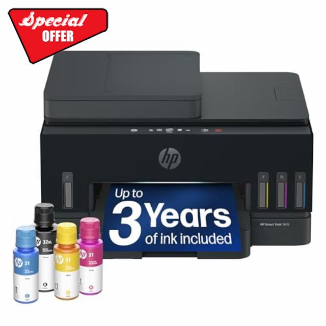 HP Smart Tank 7603 Wireless All-in-One Ink Tank Printer