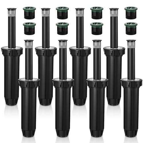 4 Inch Underground Spray Head with 5 Replacement Nozzles