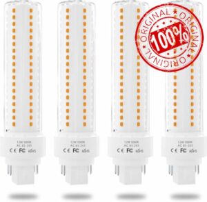 Lustaled Gx24 4-Pin Base LED Bulb