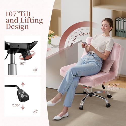Armless Vanity Chair