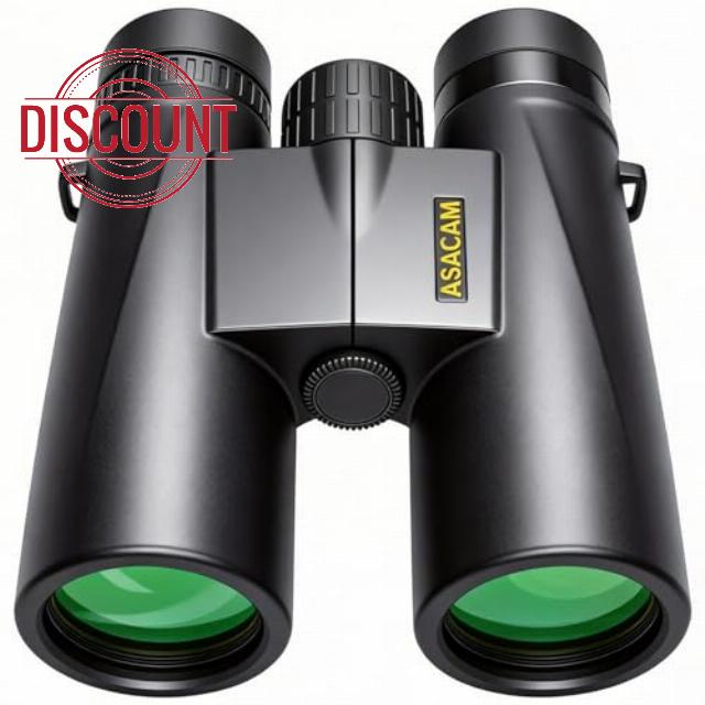 Asacam 12x42 Binoculars for Adults