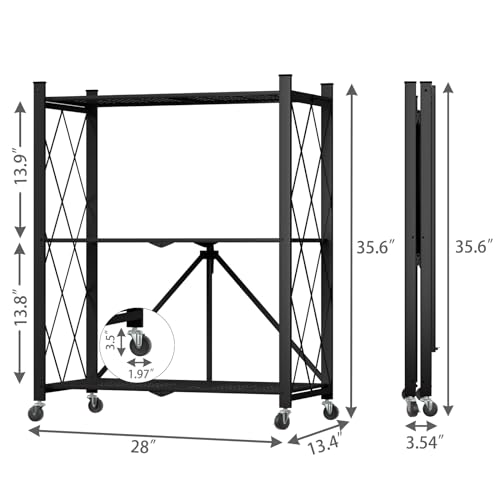 Rolling Standing Utility Rack for Kitchen
