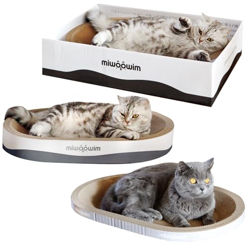 Oval Shape Cat Scratcher Bowl