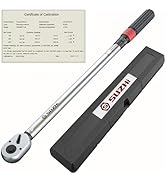 SuZhi 72-tooth 3/8 Inch Drive Torque Wrench 10-100ft.lb/15-135Nm, Accuracy Alloy Aluminum & Cr-Mo...
