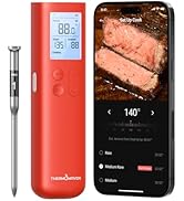 ThermoMaven Smart Bleutooth Wireless Meat Thermometer, Standalone Base, WiFi Unlimited Range, NIS...