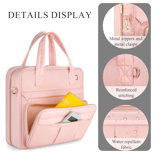 Binder Bag with Multiple Storage Pockets