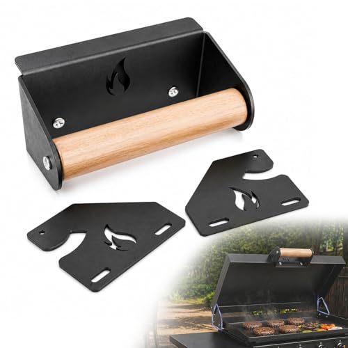 No-Drill Clamp-on Griddle Accessory for Blackstone Hard Cover