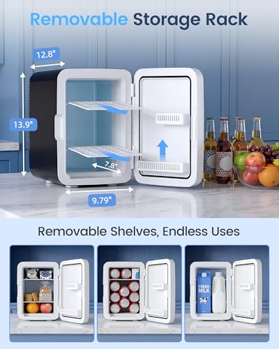 2.6 Gal Skincare Cooler with AC/DC Adapter