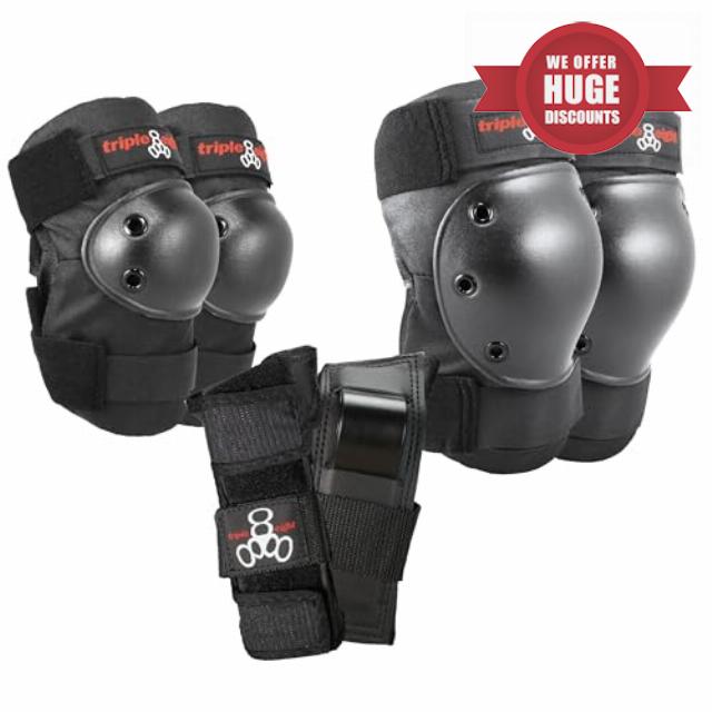 Triple Eight Saver Series Pad Set with Kneesavers