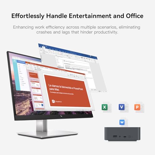 Support Dual Display Mini Computer Built in 85W PSU