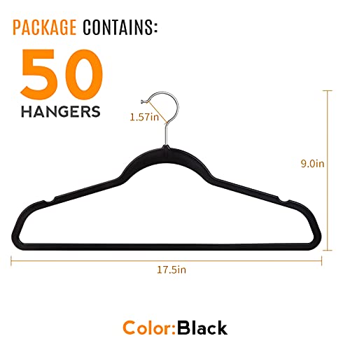 Heavy Duty Slim Hangers for Pants