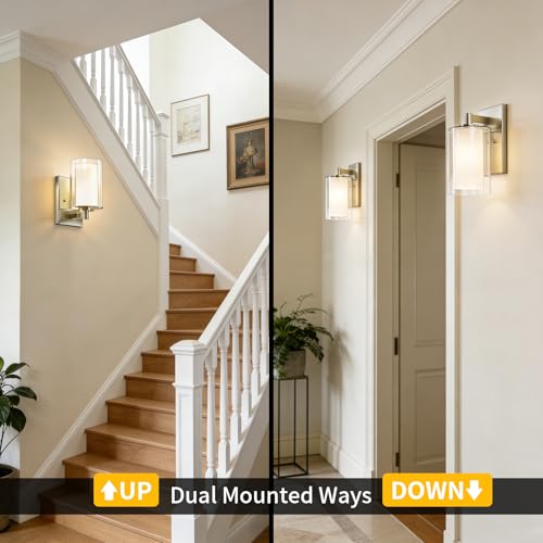 Farmhouse Wall Lights For Bathroom