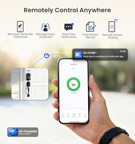 Touchscreen Electronic Keypad Deadbolt