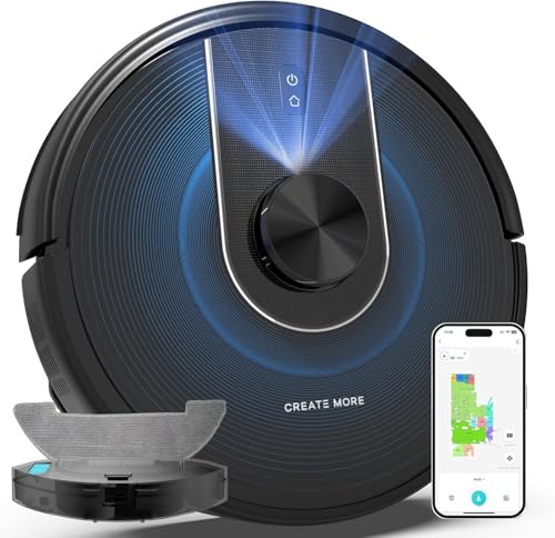 6000Pa Robotic Vacuums with Mapping