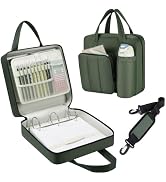 Upgraded Zipper Binder | 3-Inch & 2-Inch O-Rings, 600 Sheet Capacity Trapper Keeper with 13 Inch ...
