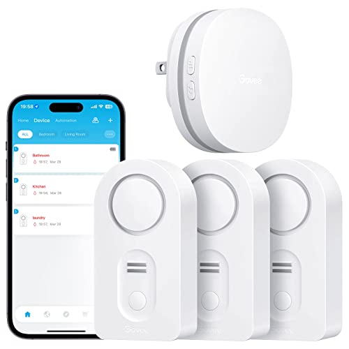 Leak Alert with Remotely Email/APP Push and Sound Alarm