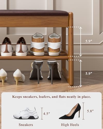 Wooden Shoe Organizer forHallway