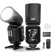 NEEWER Z2PRO-S 2.4G TTL Round Head Flash Speedlite Compatible with Sony Camera, Wireless Compatib...