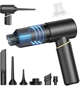BSRCO Handheld Vacuum Cordless Rechargeable, Mini Car Vacuum Cleaner with LED, USB Charge, 1.65LB...