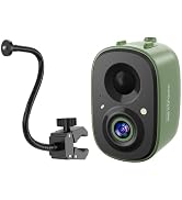 Smart Bird Camera and Clamp Mount for Bird Feeder,Bath,House - 2.5K UHD Birdwatching Live, Free A...