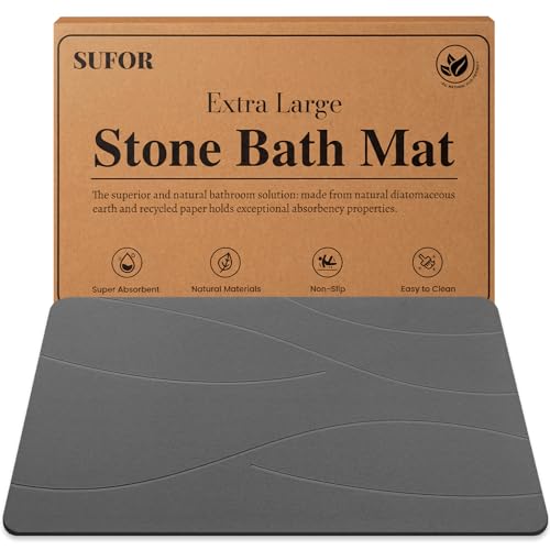 Diatomaceous Earth Shower Mat