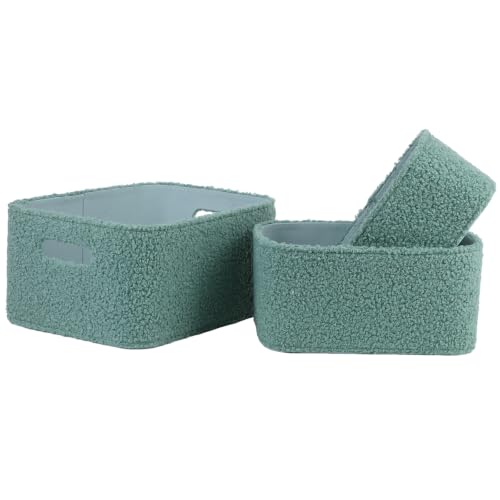 Boucle Shelf Baskets for Organizing Baby Toys