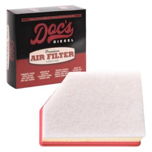 Doc's Diesel Engine Air Filter DPA11888 | Compatible with Chevrolet/GMC 6.6L Duramax 2500HD