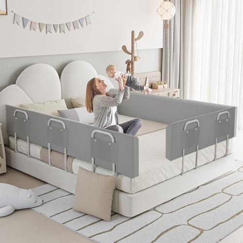 59inch Foam Padded Side Rail,Soft Safety Guard Rail for Kids