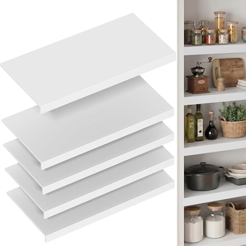 Premium Engineered Wood Shelf Covers for Wire Shelving