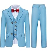 Boys Velvet Tuxedo 2 Piece Suit Set Kids Jacket Pants Formal Wear Sizes 4-14 Fashion Ring Bearer ...