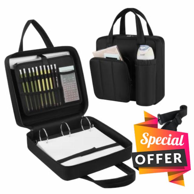 Upgraded Zipper Binder | 3-Inch & 2-Inch O-Rings