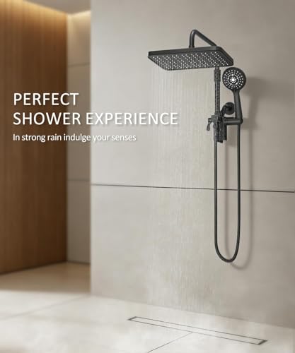 Dual Shower Filter Head for Hard Water