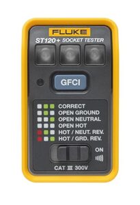 Fluke ST120+ GFCI Socket Tester with Audible Beepe