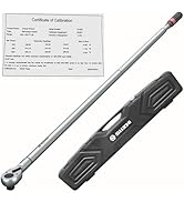 SuZhi 1-Inch Drive Click Torque Wrench 200-1000 FT.LB/271-1356.7N.M Split Beam 71'' Length,Longer...