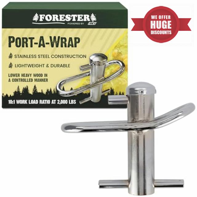 FORESTER Port-A-Wrap | Stainless Steel Portawrap for Tree Work | 7
