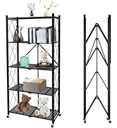 5 Tier Folding Shelf