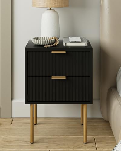 Morden Bedside Table with Gold Frame