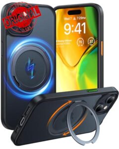 TORRAS 360° Rotatable Stand for iPhone 15 Case/iPhone 14 Case