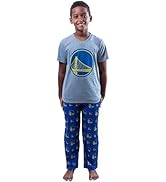 Ultra Game Boys 2 Piece Tee Shirt & Lounge Pants Pajama Set