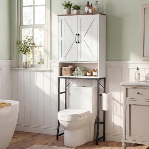 Bathroom Organizers and Storage with Adjustable Shelves
