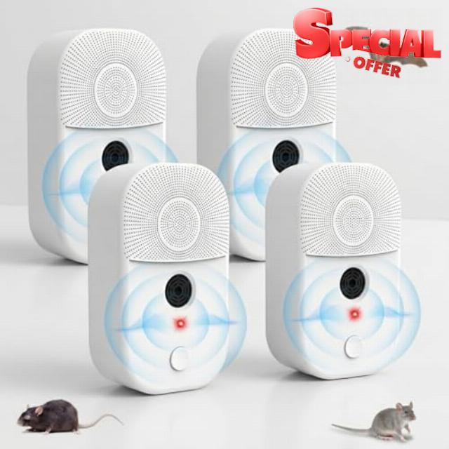 2026 Upgraded Ultrasonic Bat Repellent for Attic